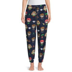 Harry Potter Women's Plus Size 2X Sleepwear Joggers Lounge Sleep Pants